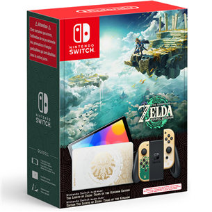 Nintendo Switch OLED, The Legend of Zelda: Tears of the Kingdom Edition - Mängukonsool 045496453572
