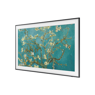 Samsung The Frame LS03B, 75'', Ultra HD, QLED, боковые ножки, черный - Телевизор