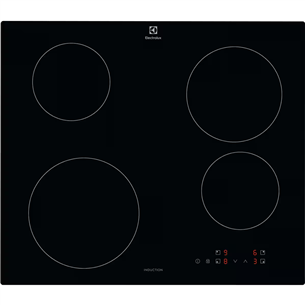 Electrolux 300 Basic, laius 52 cm, raamita, must - Integreeritav induktsioonplaat LIB60420CK