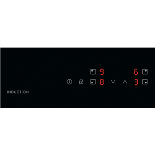 Electrolux 300 Basic, laius 59 cm, raamita, must - Integreeritav induktsioonplaat