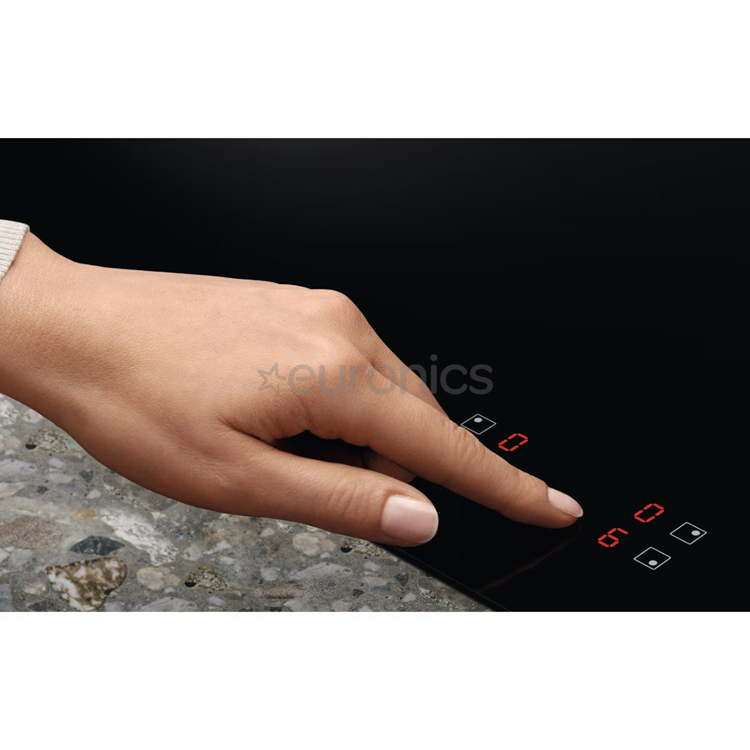 Electrolux 300 Basic, laius 59 cm, raamita, must - Integreeritav induktsioonplaat