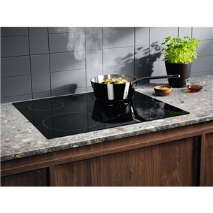 Electrolux 300 Basic, laius 59 cm, raamita, must - Integreeritav induktsioonplaat