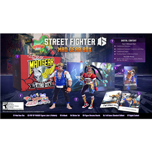 Street Fighter 6 Collector's Edition, PlayStation 5 - Mäng
