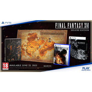 Final Fantasy XVI Deluxe Edition, Playstation 5 - Mäng