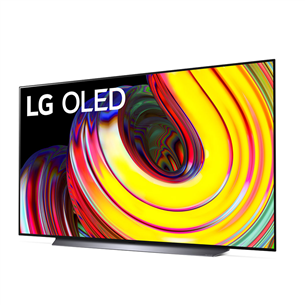 LG OLED CS9LA, 55'', Ultra HD, OLED, central stand, dark gray - TV