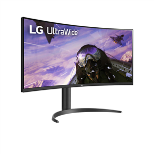 LG UltraWide WP65CP, 34", nõgus, QHD, LED VA, 160 Hz, must - Monitor