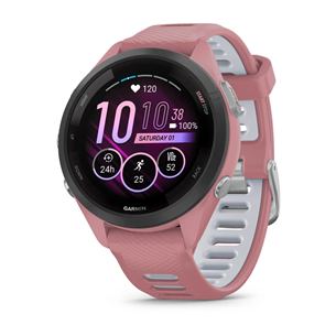 Garmin Forerunner 265S, 42 mm, pink/gray - Sports watch 010-02810-15