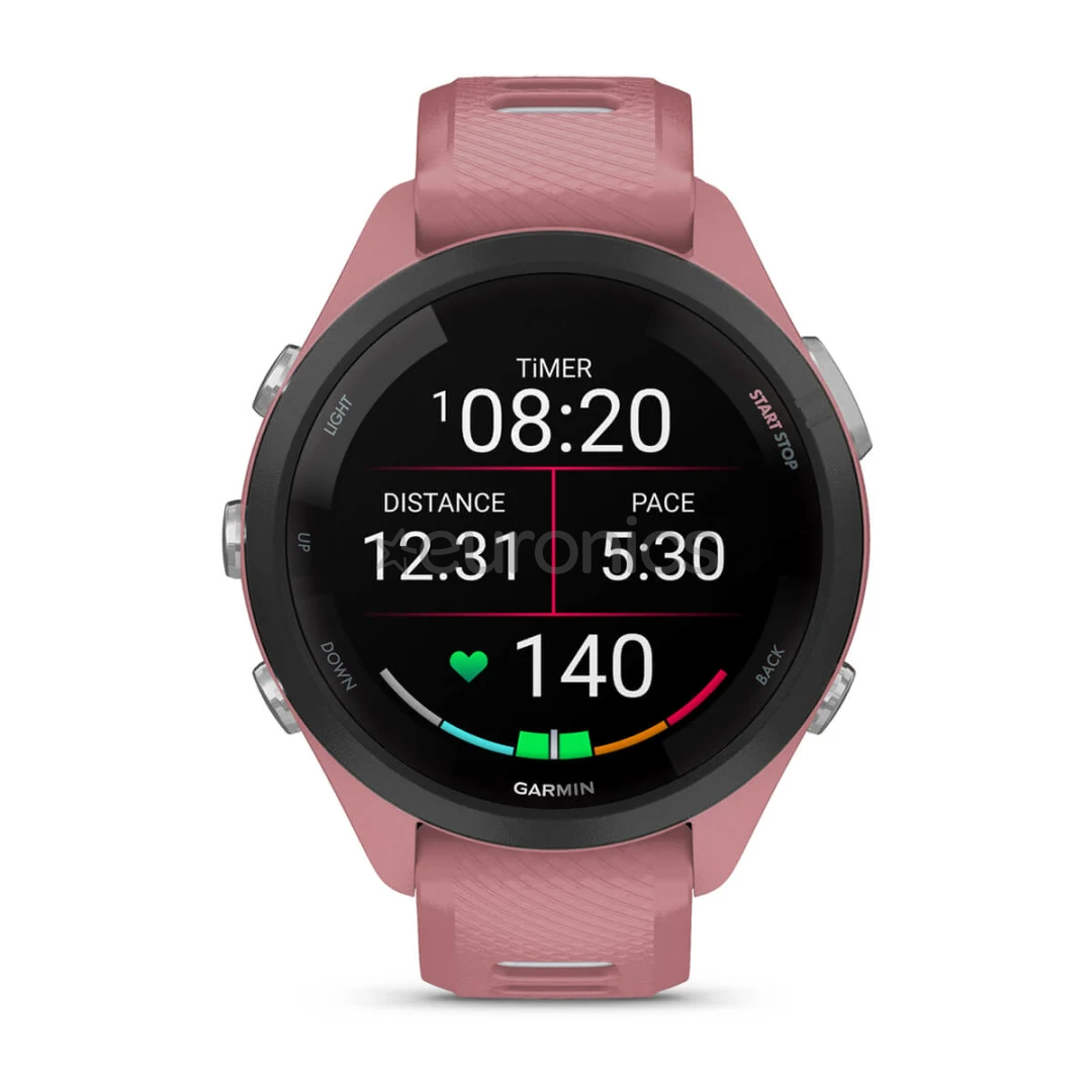 Garmin Forerunner 265S, 42 mm, pink/gray - Sports watch
