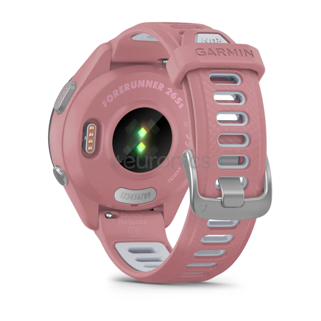 Garmin Forerunner 265S, 42 mm, pink/gray - Sports watch