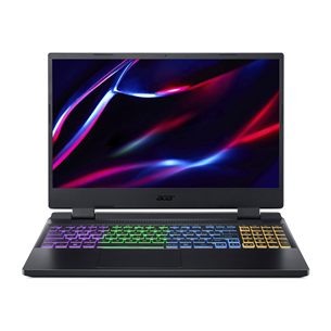 Acer Nitro 5, 15,6'' FHD, 144 Hz, i7, 16 GB, 1 TB, RTX 3060, ENG, must - Sülearvuti