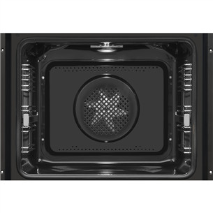 Hansa, 9 funktsiooni, 77 L, must - Integreeritav ahi