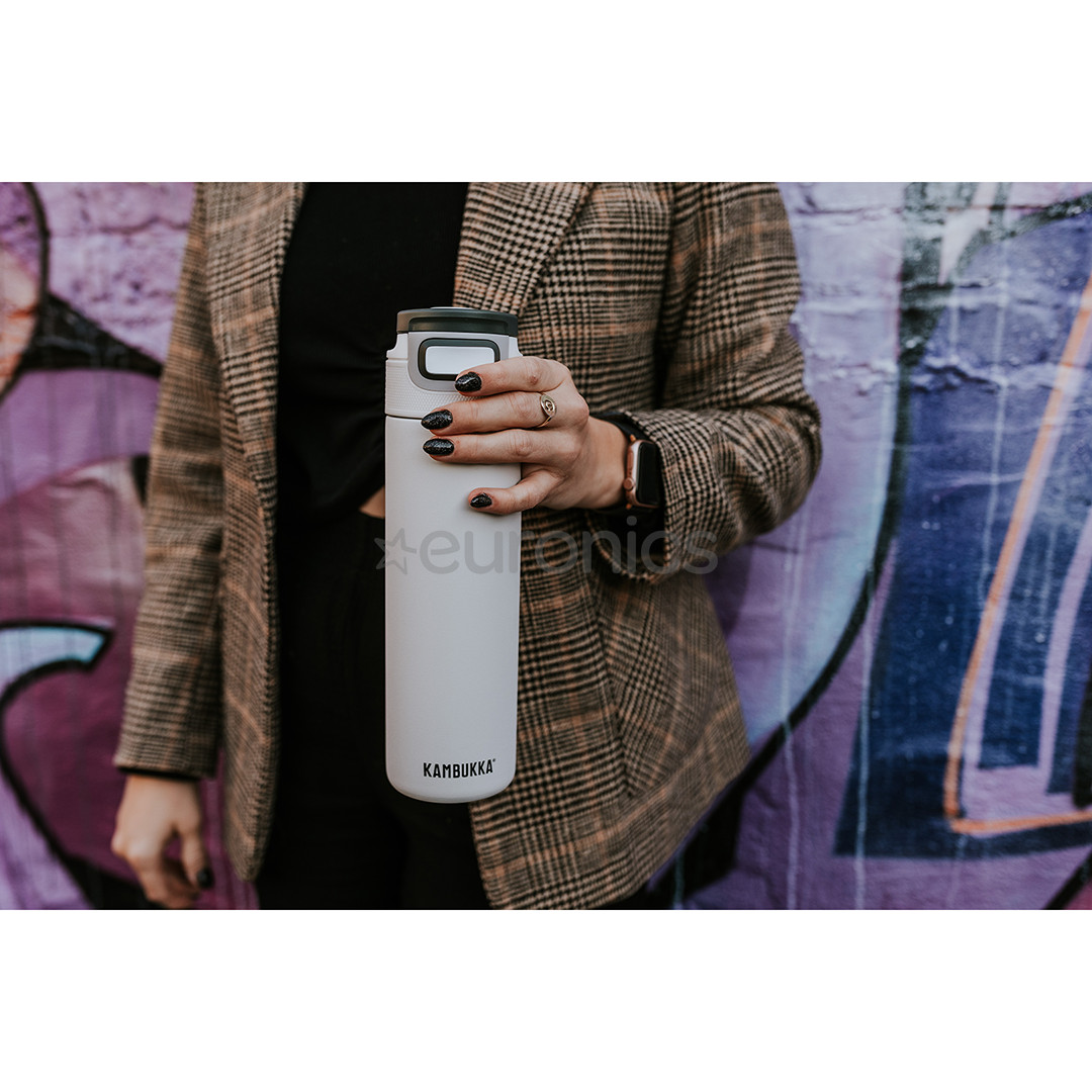 Kambukka Elton Insulated, Chalk White, 600 ml - Water bottle