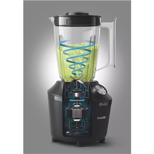 Philips 3000 Series, 600 W, 1.25 L, must - Blender