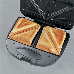 Severin, 600 Вт, серебристый - Контактный тостер