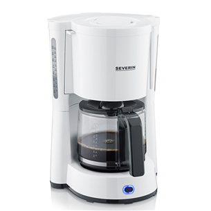 Severin, 1000 W, 10 cups, white - Filter coffee machine