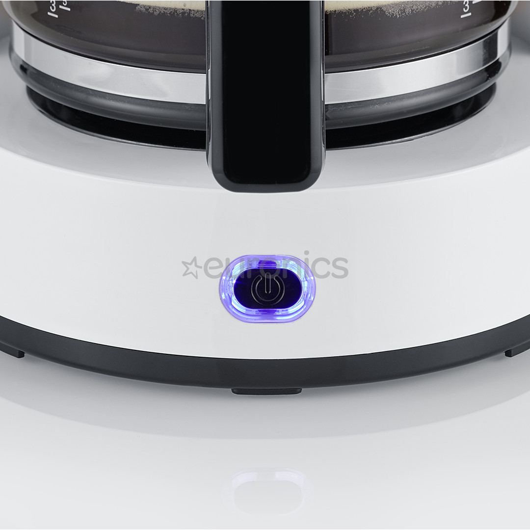 Severin, 1000 W, 10 tassi, valge - Filterkohvimasin