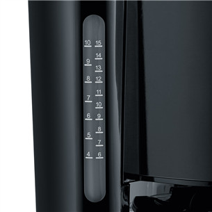 Severin, 1000 W, 10 tassi, must - Filterkohvimasin