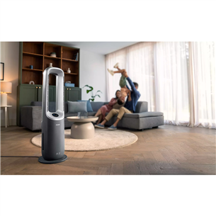 Philips Air Performer 8000, темно-серый - Очиститель воздуха, вентилятор и термовентилятор 3 в 1