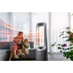 Philips Air Performer 8000, dark grey - 3-in-1 Air Purifier, Fan and Heater