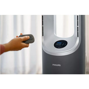 Philips Air Performer 8000, dark grey - 3-in-1 Air Purifier, Fan and Heater