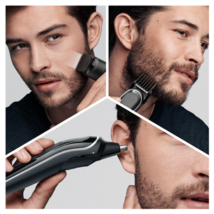 Braun, black - 8-in-1 Trimmer set