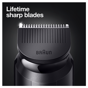 Braun, black - 8-in-1 Trimmer set