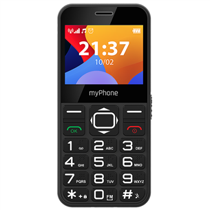 myPhone Halo 3, must - Mobiiltelefon T-MLX52839