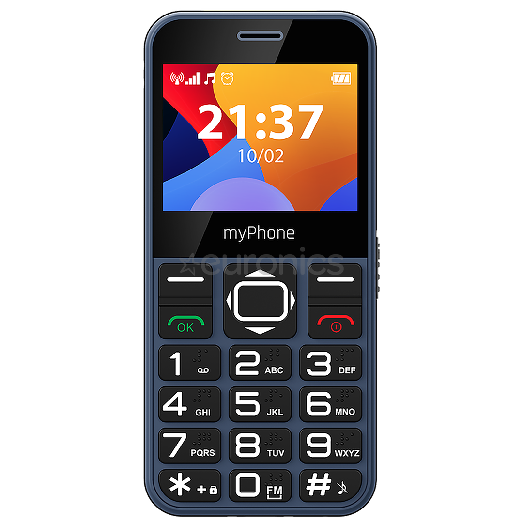 myPhone Halo 3, sinine - Mobiiltelefon