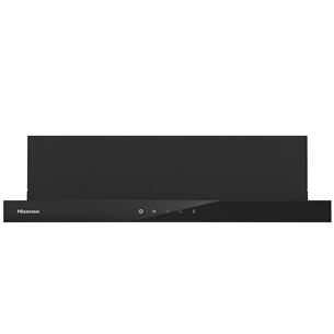 Hisense, laius 60 cm, 450 m³/h, must - Integreeritav õhupuhasti