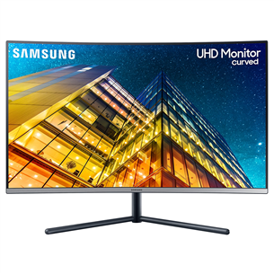 Samsung UR59C, 32'', curved, Ultra HD, LED VA, black - Monitor LU32R590CWPXEN