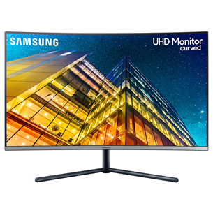 Samsung UR59C, 32'', изогнутый, Ultra HD, LED VA, черный - Монитор