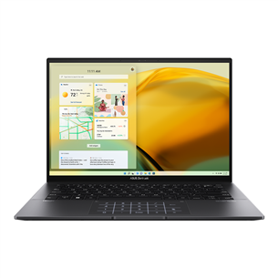 ASUS Zenbook 14 OLED, 2.8K, Ryzen 5, 16 GB, 512 GB, ENG, must - Sülearvuti