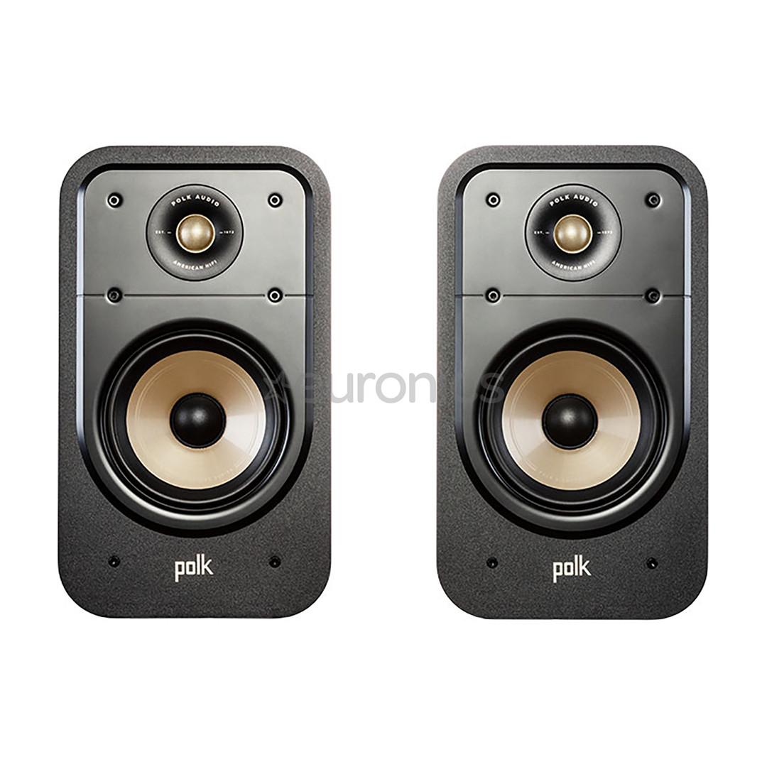 Polk Signature Elite ES20, must - Riiulikõlarite paar