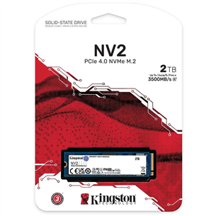 Kingston SNV2S, 2 TB, NV2 PCIe 4.0 NVMe - SSD