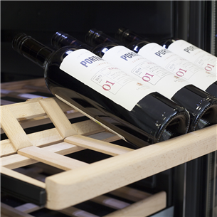 Caso WineComfort 1260 Smart, 126 pudelit, kõrgus 160 cm, roostevaba teras - Veinikülmik