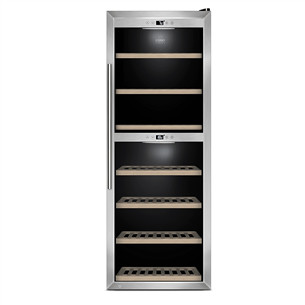 Caso WineComfort 1260 Smart, 126 pudelit, kõrgus 160 cm, roostevaba teras - Veinikülmik 00728