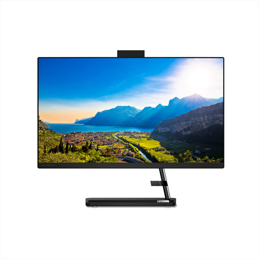 Lenovo IdeaCentre AiO 3 24ALC6, 23.8", FHD, Ryzen 5, 16 GB, 512 GB, black - All-in-one PC