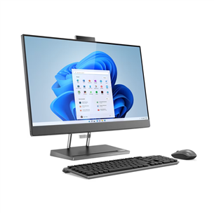 Lenovo IdeaCentre AIO 5 27IAH7, 27'', QHD, i5, 16 ГБ, 1 ТБ, темно-серый - Настольный компьютер