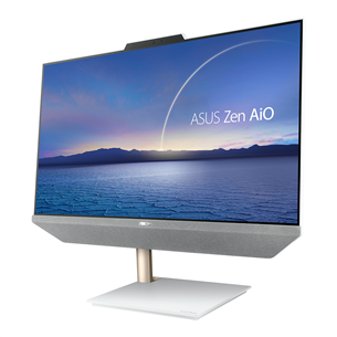 ASUS Zen AiO 24, FHD, Ryzen 5, 16 GB, 512 GB, W11P, ENG, valge - Lauaarvuti