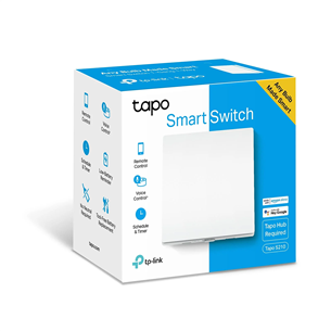 TP-Link Tapo S210, 1-gang 1-way, white - Smart light switch