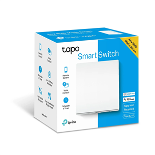 TP-Link Tapo S210, 1-kanaliga, 1-suunaline, valge - Nutikas valguslüliti