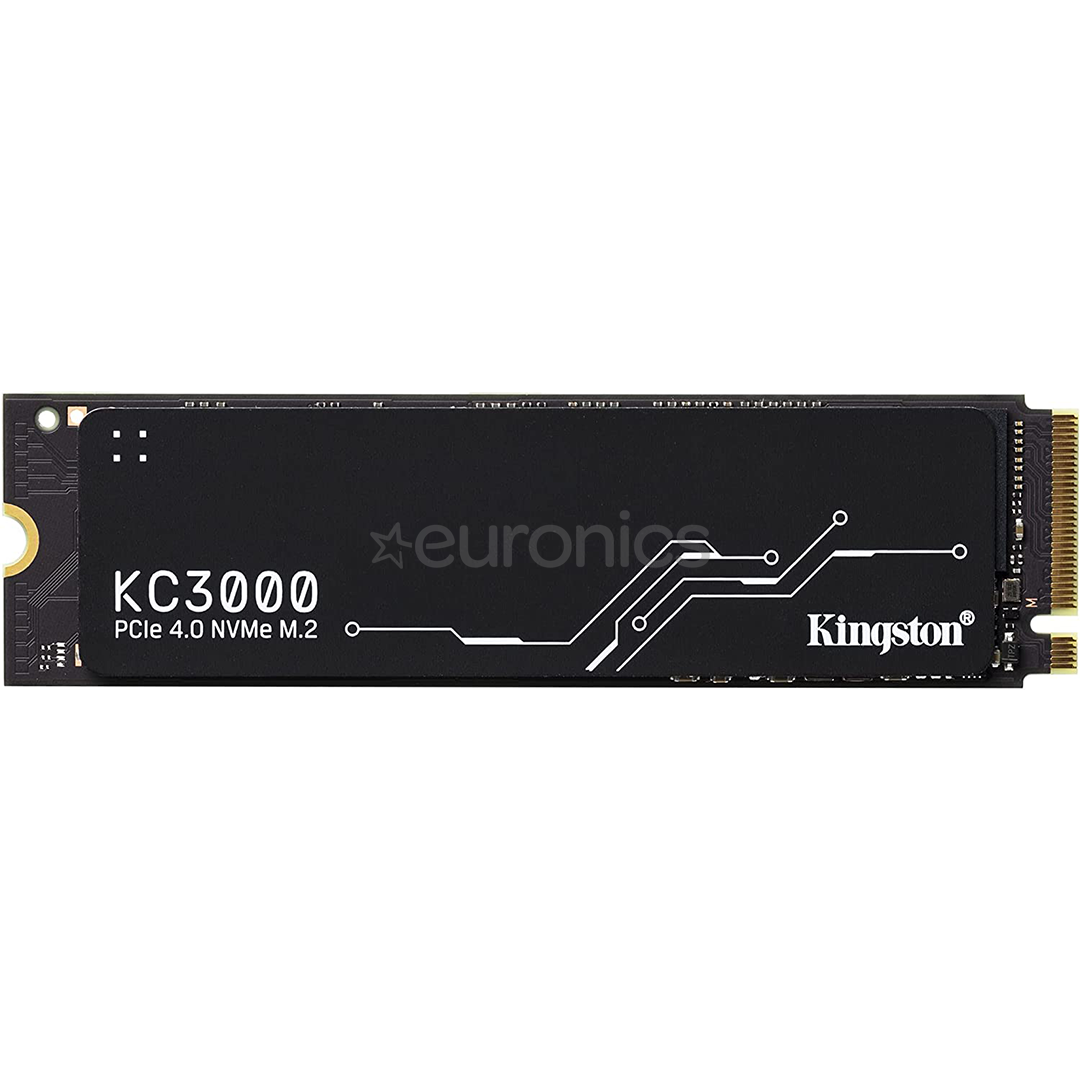 Kingston KC3000, M.2 2280, PCIe 4 x 4 NVMe, 512 GB - SSD