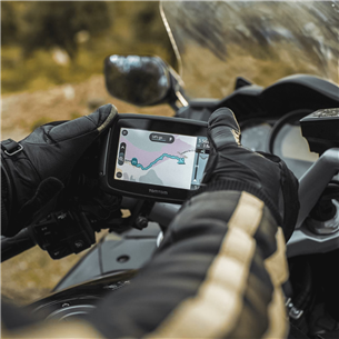 TomTom Rider 550, must - GPS-Seade Mootorratastele