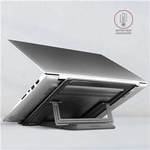 AXAGON STND-L, dark gray - Notebook stand