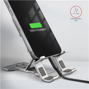 AXAGON STND-M, gray - Smartphone and tablet stand