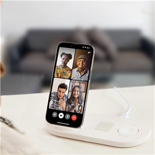 SBS Qi Wireless 3-in-1, white - Wireless charger