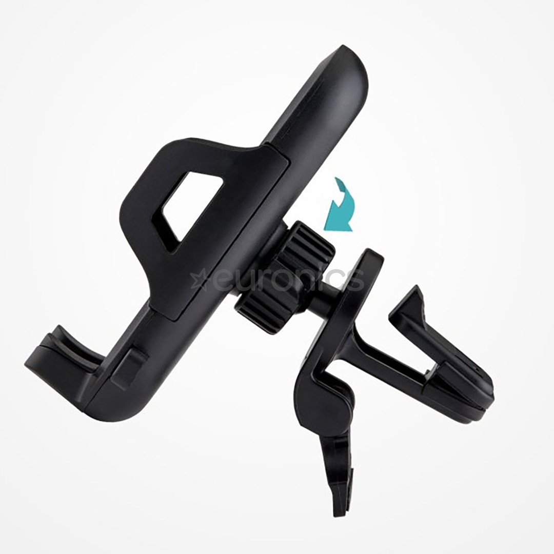 SBS, ventilaatori kinnitus, must - Telefonihoidja autosse