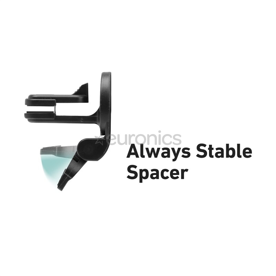 SBS, ventilaatori kinnitus, must - Telefonihoidja autosse