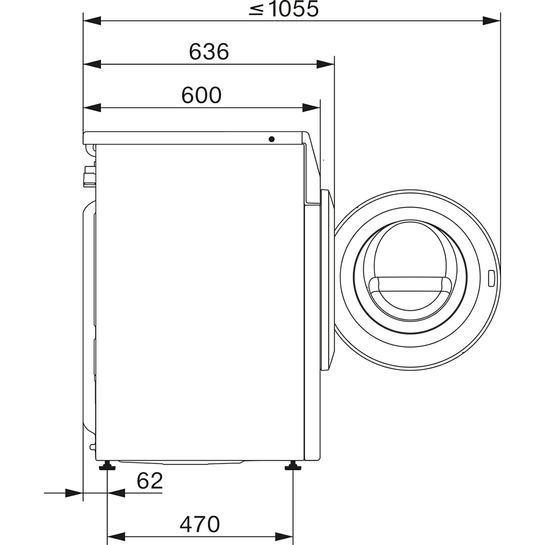 Miele PWash & TDos, 9 kg, sügavus 60 cm, 1600 p/min - Eestlaetav pesumasin