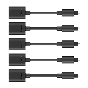 Sonos Optical Audio Adapter for Sonos Beam and Arc, 5 pcs, black - Adapter OPADBWW1BLK